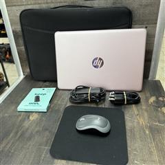 HP 14 inch Windows Laptop Intel Processor celeron N4120 4 GB Ram 58 GB Rose Gold